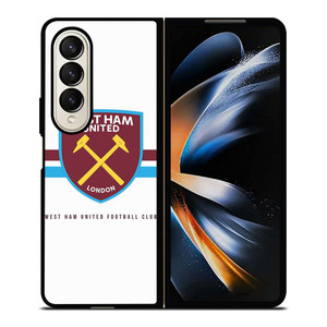 WEST HAM UNITED FOOTBALL CLUB LONDON Samsung Galaxy Z Fold 4 Case Cover WEST HAM UNITED FOOTBALL CLUB LONDON Samsung Galaxy Z Fold 4 Case Cover