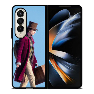 WILLY WONKA TIMOTHEE CHALAMET MOVIES 2 Samsung Galaxy Z Fold 4 Case Cover