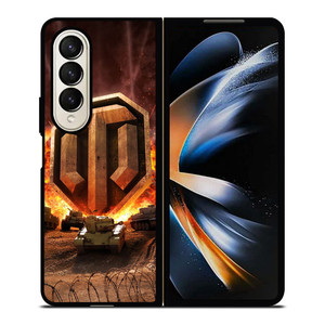 WORLD OF TANKS BATTLEFIELD GAMES Samsung Galaxy Z Fold 4 Case Cover