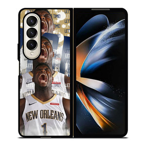 ZION WILLIAMSON NEW ORLEANS PELICANS NBA Samsung Galaxy Z Fold 4 Case Cover ZION WILLIAMSON NEW ORLEANS PELICANS NBA Samsung Galaxy Z Fold 4 Case Cover