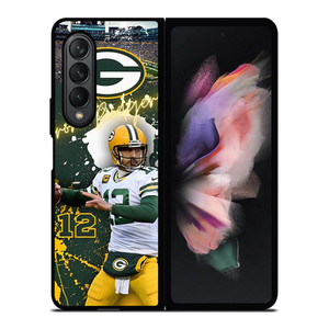 AARON RODGERS 12 GREEN BAY PACKERS Samsung Galaxy Z Fold 3 Case Cover AARON RODGERS 12 GREEN BAY PACKERS Samsung Galaxy Z Fold 3 Case Cover