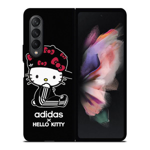 ADIDAS X HELLO KITTY BLACK Samsung Galaxy Z Fold 3 Case Cover