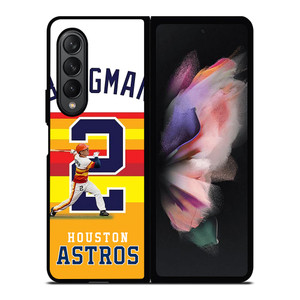 ALEX BREGMAN HOUSTON ASTROS Samsung Galaxy Z Fold 3 Case Cover