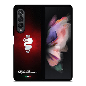 ALFA ROMEO CAR ICON Samsung Galaxy Z Fold 3 Case Cover ALFA ROMEO CAR ICON Samsung Galaxy Z Fold 3 Case Cover