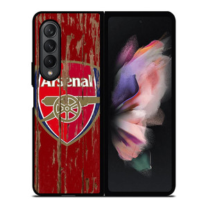 ARSENAL FC RETRO WOOD LOGO Samsung Galaxy Z Fold 3 Case Cover ARSENAL FC RETRO WOOD LOGO Samsung Galaxy Z Fold 3 Case Cover