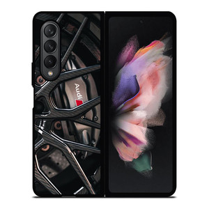 AUDI CARBON WHEEL Samsung Galaxy Z Fold 3 Case Cover AUDI CARBON WHEEL Samsung Galaxy Z Fold 3 Case Cover