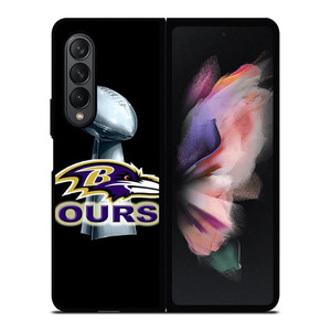 BALTIMORE RAVENS CHAMPIONS Samsung Galaxy Z Fold 3 Case Cover BALTIMORE RAVENS CHAMPIONS Samsung Galaxy Z Fold 3 Case Cover