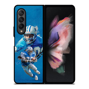 BARRY SANDERS DETROIT LIONS FOOTBALL Samsung Galaxy Z Fold 3 Case Cover BARRY SANDERS DETROIT LIONS FOOTBALL Samsung Galaxy Z Fold 3 Case Cover
