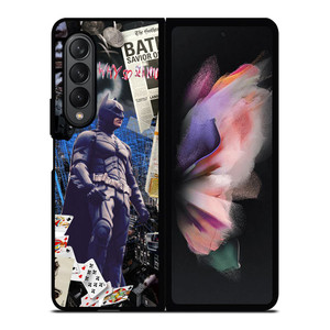BATMAN ABSTRACT COLLAGE Samsung Galaxy Z Fold 3 Case Cover BATMAN ABSTRACT COLLAGE Samsung Galaxy Z Fold 3 Case Cover