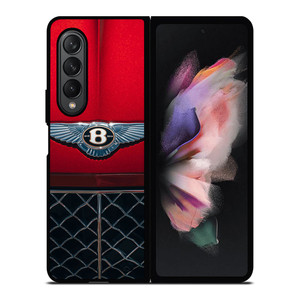 BENTLEY LOGO RED GRILL Samsung Galaxy Z Fold 3 Case Cover BENTLEY LOGO RED GRILL Samsung Galaxy Z Fold 3 Case Cover