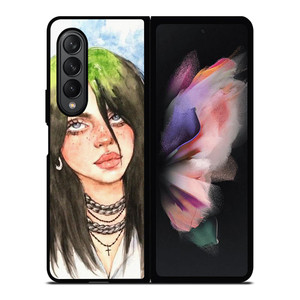 BILLIE EILISH COOL PAINTING Samsung Galaxy Z Fold 3 Case Cover BILLIE EILISH COOL PAINTING Samsung Galaxy Z Fold 3 Case Cover
