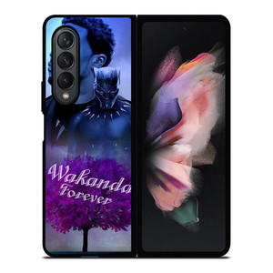 BLACK PANTHER CHADWICK BOSEMAN IN MEMORIAM Samsung Galaxy Z Fold 3 Case Cover BLACK PANTHER CHADWICK BOSEMAN IN MEMORIAM Samsung Galaxy Z Fold 3 Case Cover