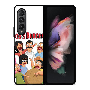 BOBS BURGER FAMILY CARTOON Samsung Galaxy Z Fold 3 Case Cover BOBS BURGER FAMILY CARTOON Samsung Galaxy Z Fold 3 Case Cover