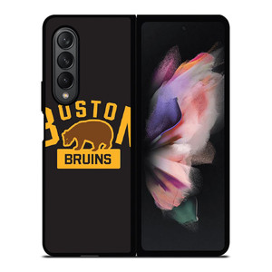 BOSTON BRUINS NHL BEAR SYMBOL Samsung Galaxy Z Fold 3 Case Cover BOSTON BRUINS NHL BEAR SYMBOL Samsung Galaxy Z Fold 3 Case Cover