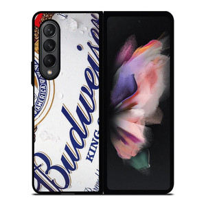 BUDWEISER KING OF BEER Samsung Galaxy Z Fold 3 Case Cover BUDWEISER KING OF BEER Samsung Galaxy Z Fold 3 Case Cover