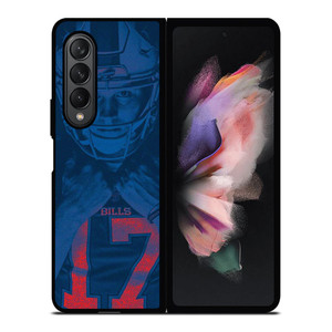 BUFFALO BILLS JOSH ALLEN NFL Samsung Galaxy Z Fold 3 Case Cover BUFFALO BILLS JOSH ALLEN NFL Samsung Galaxy Z Fold 3 Case Cover