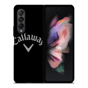 CALLAWAY GOLF BLACK LOGO Samsung Galaxy Z Fold 3 Case Cover CALLAWAY GOLF BLACK LOGO Samsung Galaxy Z Fold 3 Case Cover