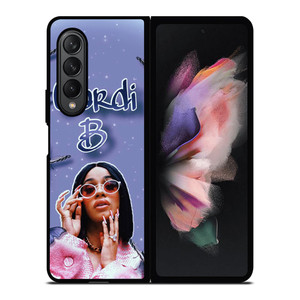 CARDI B PURPLE Samsung Galaxy Z Fold 3 Case Cover CARDI B PURPLE Samsung Galaxy Z Fold 3 Case Cover