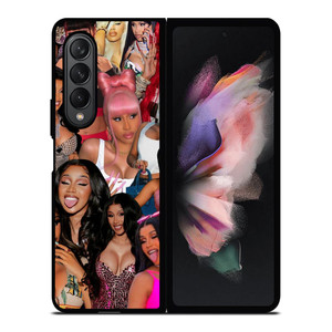CARDI B RAPPER COLLAGE Samsung Galaxy Z Fold 3 Case Cover CARDI B RAPPER COLLAGE Samsung Galaxy Z Fold 3 Case Cover