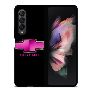 CHEVY GIRL CHEVROLET EMBLEM Samsung Galaxy Z Fold 3 Case Cover CHEVY GIRL CHEVROLET EMBLEM Samsung Galaxy Z Fold 3 Case Cover