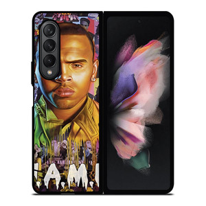 CHRIS BROWN FAME Samsung Galaxy Z Fold 3 Case Cover CHRIS BROWN FAME Samsung Galaxy Z Fold 3 Case Cover
