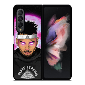 CHRIS BROWN SINGER CARTOON Samsung Galaxy Z Fold 3 Case Cover CHRIS BROWN SINGER CARTOON Samsung Galaxy Z Fold 3 Case Cover