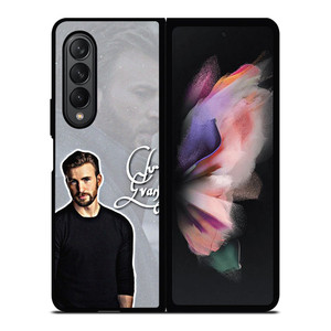 CHRIS EVANS ACTOR HANDSOME Samsung Galaxy Z Fold 3 Case Cover CHRIS EVANS ACTOR HANDSOME Samsung Galaxy Z Fold 3 Case Cover