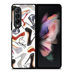 CHRISTIAN LOUBOUTIN SHOES PATTERN Samsung Galaxy Z Fold 3 Case Cover CHRISTIAN LOUBOUTIN SHOES PATTERN Samsung Galaxy Z Fold 3 Case Cover