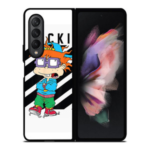 CHUCKIE FINSTER RUGRATS OFF WHITE Samsung Galaxy Z Fold 3 Case Cover CHUCKIE FINSTER RUGRATS OFF WHITE Samsung Galaxy Z Fold 3 Case Cover
