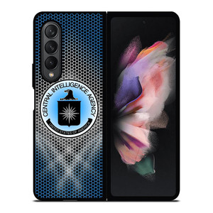 CIA CENTRAL INTELLIGENCE AGENCY CARBON LOGO Samsung Galaxy Z Fold 3 Case Cover CIA CENTRAL INTELLIGENCE AGENCY CARBON LOGO Samsung Galaxy Z Fold 3 Case Cover