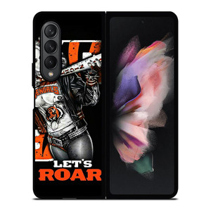 CINCINNATI BENGALS HARLEY QUINN Samsung Galaxy Z Fold 3 Case Cover CINCINNATI BENGALS HARLEY QUINN Samsung Galaxy Z Fold 3 Case Cover