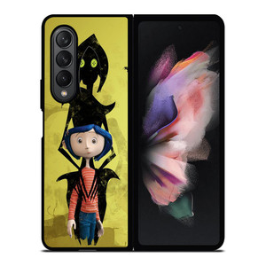 CORALINE HORROR CARTOON Samsung Galaxy Z Fold 3 Case Cover CORALINE HORROR CARTOON Samsung Galaxy Z Fold 3 Case Cover