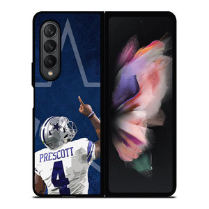 DAK PRESCOTT DALLAS COWBOYS ICON Samsung Galaxy Z Fold 3 Case Cover DAK PRESCOTT DALLAS COWBOYS ICON Samsung Galaxy Z Fold 3 Case Cover