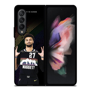 DENVER NUGGETS JAMAL MURRAY BASKETBALL Samsung Galaxy Z Fold 3 Case Cover