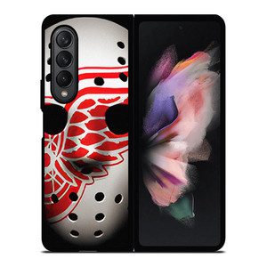 DETROIT RED WINGS JASON VOORHEES MASK Samsung Galaxy Z Fold 3 Case Cover DETROIT RED WINGS JASON VOORHEES MASK Samsung Galaxy Z Fold 3 Case Cover