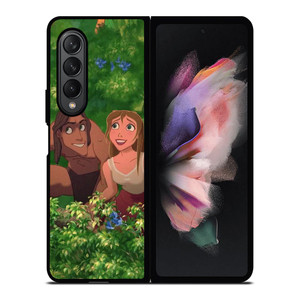 DISNEY TARZAN AND JANE CARTOON 2 Samsung Galaxy Z Fold 3 Case Cover DISNEY TARZAN AND JANE CARTOON 2 Samsung Galaxy Z Fold 3 Case Cover