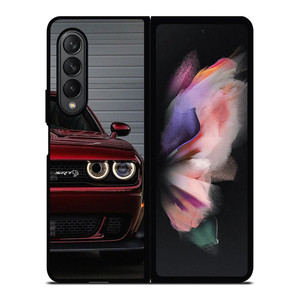 DODGE CAR SRT HELLCAT RED Samsung Galaxy Z Fold 3 Case Cover