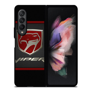 DODGE VIPER METAL EMBLEM Samsung Galaxy Z Fold 3 Case Cover