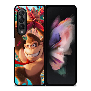 DONKEY KONG SUPER MARIO BROS MOVIE Samsung Galaxy Z Fold 3 Case Cover DONKEY KONG SUPER MARIO BROS MOVIE Samsung Galaxy Z Fold 3 Case Cover