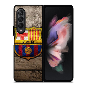 FC BARCELONA WOOD LOGO Samsung Galaxy Z Fold 3 Case Cover FC BARCELONA WOOD LOGO Samsung Galaxy Z Fold 3 Case Cover