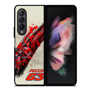 FRANCESCO BAGNAIA PECCO 63 MOTO GP Samsung Galaxy Z Fold 3 Case Cover