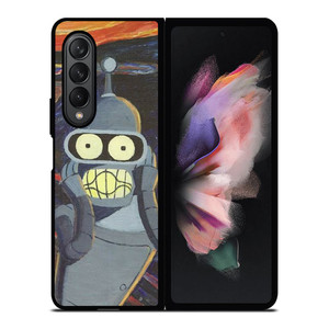 FUTURAMA BENDER CARTOON ART Samsung Galaxy Z Fold 3 Case Cover