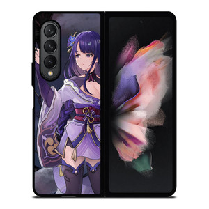 GENSHIN IMPACT RAIDEN SHOGUN GAMES Samsung Galaxy Z Fold 3 Case Cover