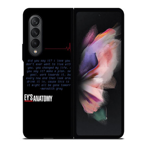 GREYS ANATOMY ICONIC LINES Samsung Galaxy Z Fold 3 Case Cover