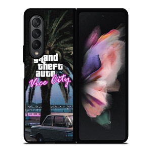 GTA GRAND THEFT AUTO VICE CITY GAMES Samsung Galaxy Z Fold 3 Case Cover