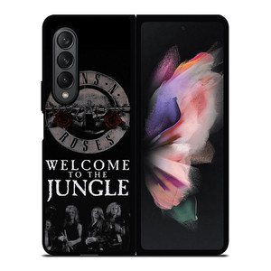 GUN N ROSES WEOLCOME TO THE JUNGLE Samsung Galaxy Z Fold 3 Case Cover GUN N ROSES WEOLCOME TO THE JUNGLE Samsung Galaxy Z Fold 3 Case Cover