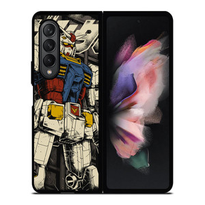 GUNDAM RX 78 ANIME Samsung Galaxy Z Fold 3 Case Cover