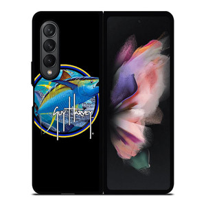 GUY HARVEY FISHING BADGE Samsung Galaxy Z Fold 3 Case Cover GUY HARVEY FISHING BADGE Samsung Galaxy Z Fold 3 Case Cover