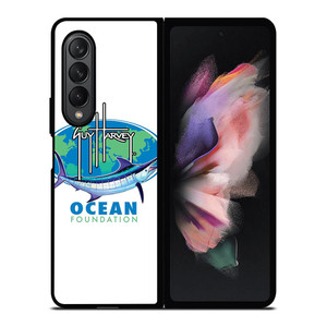 GUY HARVEY OCEAN FOUNDATION LOGO Samsung Galaxy Z Fold 3 Case Cover GUY HARVEY OCEAN FOUNDATION LOGO Samsung Galaxy Z Fold 3 Case Cover