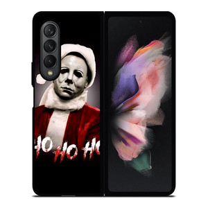 HALLOWEEN MICHAEL MYERS SANTA CLAUSE Samsung Galaxy Z Fold 3 Case Cover